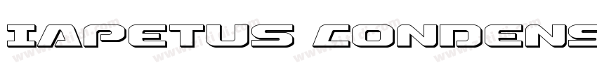 Iapetus Condensed Co字体转换